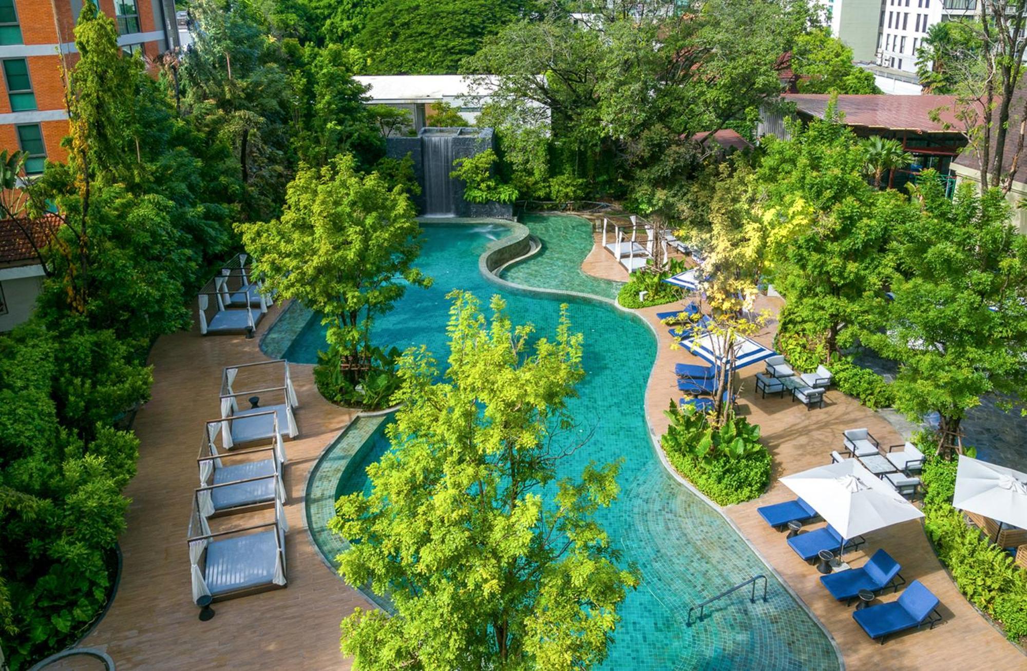Marriott Executive Apartments, Bangkok Townhall Sukhumvit Extérieur photo