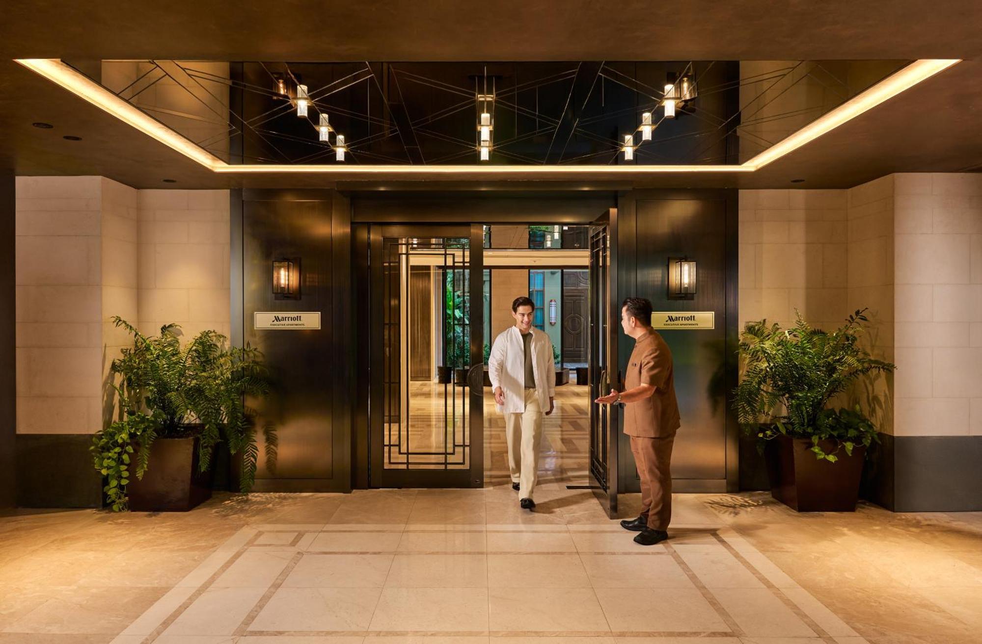 Marriott Executive Apartments, Bangkok Townhall Sukhumvit Extérieur photo